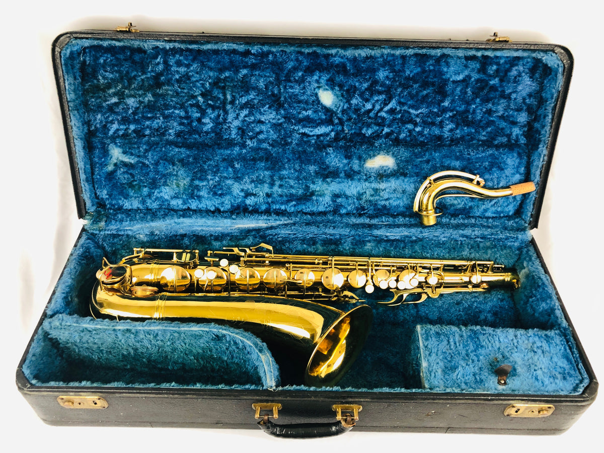 C.G. Conn 10M Tenor Saxophone with Naked Lady 1937 Serial #279610