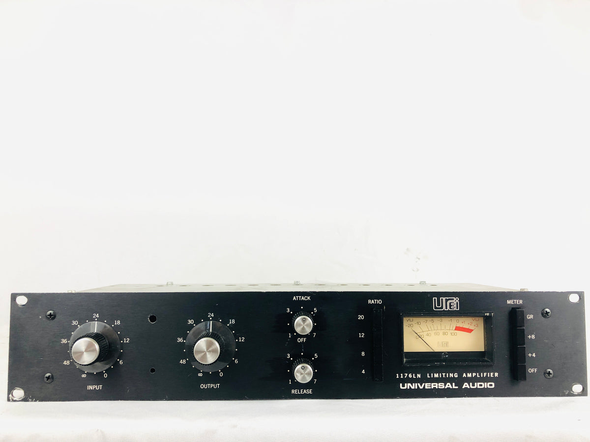 Urei Universal Audio Vintage Rev D 1176 Limiting Amplifier Compressor – Sax  Stable