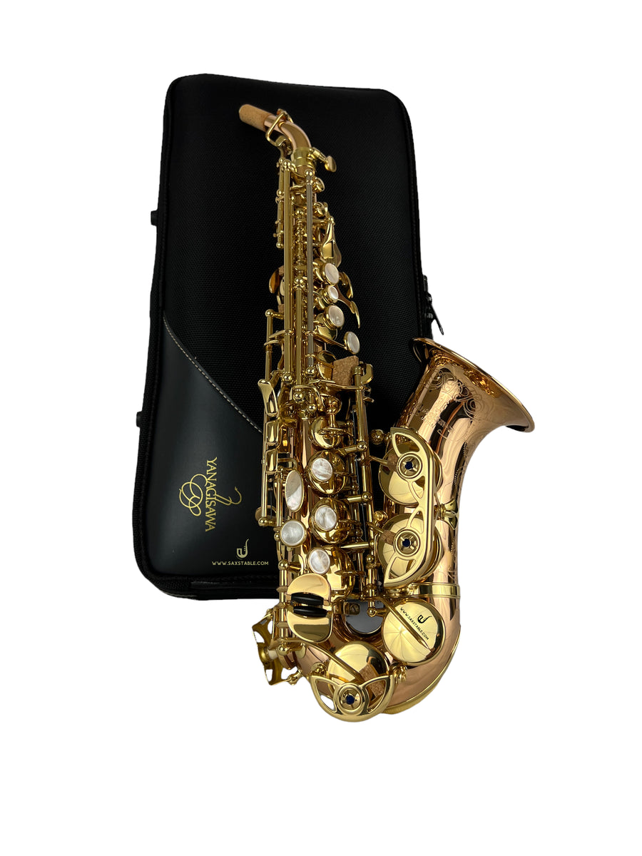 Yanagisawa SCWO10 Elite Professional Curved Soprano Saxophone - Lacquer