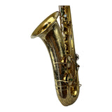 Selmer Super GOLD PLATED Tenor Saxophone w/ CABIN LAKE HOUSE ENGRAVING!