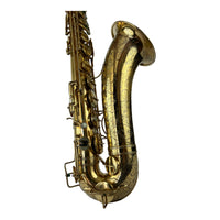 Selmer Super GOLD PLATED Tenor Saxophone w/ CABIN LAKE HOUSE ENGRAVING!