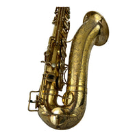 Selmer Super GOLD PLATED Tenor Saxophone w/ CABIN LAKE HOUSE ENGRAVING!