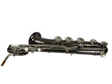 Cannonball Big Bell B5 Black Silver Bari Baritone Saxophone w/low A