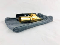 Beechler Gold Plated GP #9 Tenor Saxophone Mouthpiece w/Lig & Cap