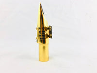 Beechler Gold Plated GP #9 Tenor Saxophone Mouthpiece w/Lig & Cap