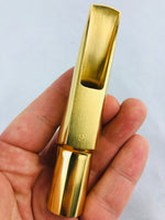 Beechler Gold Plated GP #9 Tenor Saxophone Mouthpiece w/Lig & Cap