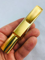 Beechler Gold Plated GP #9 Tenor Saxophone Mouthpiece w/Lig & Cap