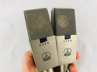 AKG C414 EB Pair 2x Vintage Microphone w/ C12 Brass Capsule!