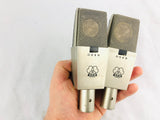 AKG C414 EB Pair 2x Vintage Microphone w/ C12 Brass Capsule!